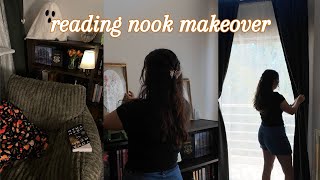 building my dream cozy reading nook 🕯️