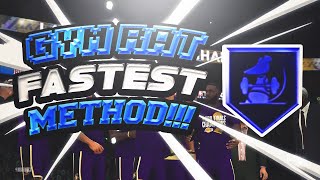 HOW TO UNLOCK GYM RAT BADGE IN NBA 2K21 FASTEST METHOD!!!