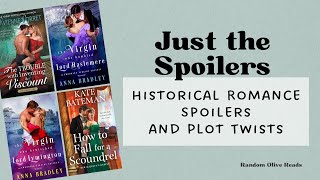 Spoiler Alert: Plot Twists I Didn't See Coming in Historical Romance Books / September 2024 Edition