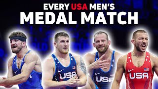 Every USA Men's Medal Match At 2023 Senior World Championships