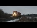 cp s combined 2023 holiday train in western manitoba