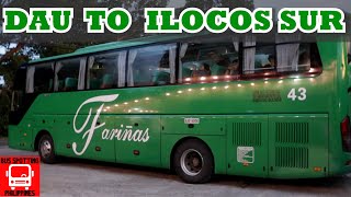 BUS HOP: DAU TO ILOCOS SUR | Farinas Trans Bus Number 43