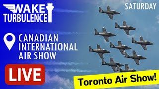 🔴LIVE Toronto Air Show ✈️ CIAS Action (F22, Red Arrows, Snowbirds) from Toronto Waterfront