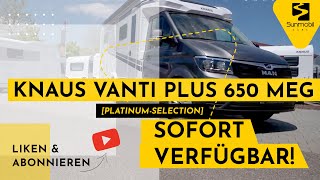 KNAUS VanTi Plus 650 MEG PLATINUM-SELECTION | 4x4 Allrad Wohnmobil auf MAN Basis