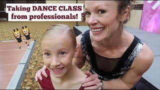 Brielle Takes Dance Class from Professionals!