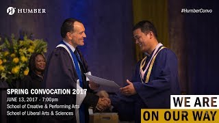 Spring Convocation 2017 - SCAPA, School of Liberal Arts & Sciences