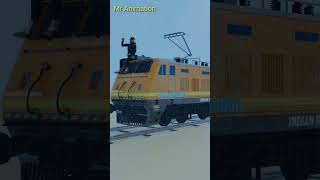 🚆 Train पटरी कैसे बदलती है | How Does the Train Track Change (3D Animation) #shorts