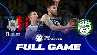 Surne Bilbao Basket v Balkan Botevgrad | Full Basketball Game | FIBA Europe Cup 2023-24