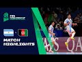 HIGHLIGHTS: Argentina vs Afghanistan | FIFA Futsal World Cup Uzbekistan 2024