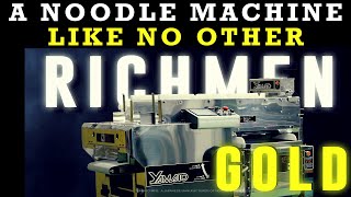 RICHMEN GOLD - A NOODLE MACHINE LIKE NO OTHER: craft noodles for your restaurant or mini-factory