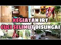 KEGIATAN IRT | CUCI BAJU DI SUNGAI LANJUT BERESIN BAJU DILEMARI