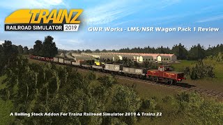Trainz Plus - GW Works LMS/NSR Wagon Pack 1 First Look Review