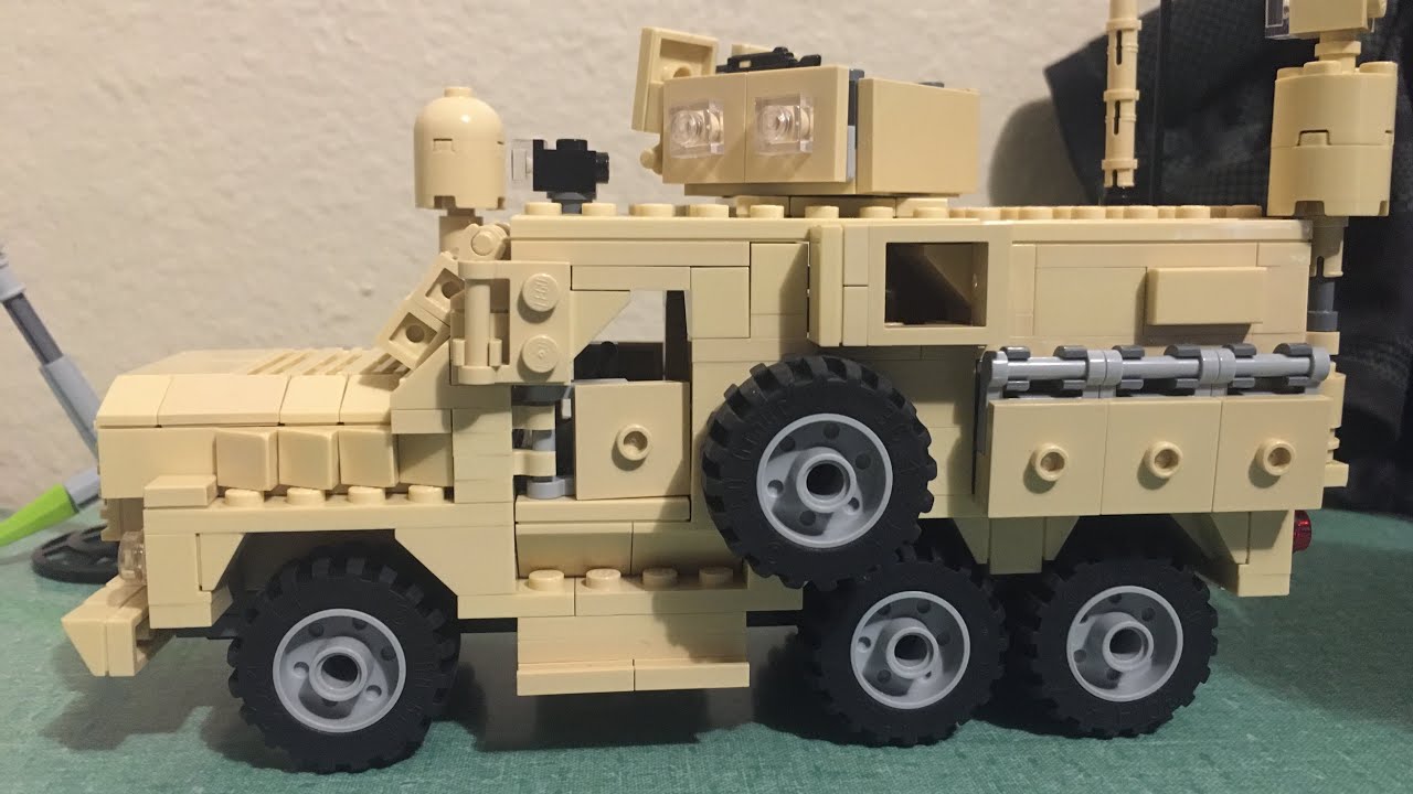 Battle Brick Jerrv Mrap Alien Invasion - YouTube