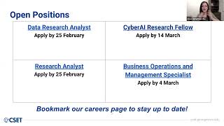 CSET Hiring Info Session