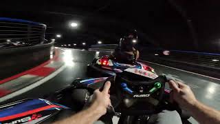 Track 2 at Supercharged Entertainment in Edison, NJ - GoPro Hero11 - Indoor Go Kart Full Race