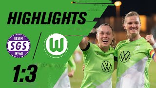 Traumtor von Hegering | Highlights SGS Essen - VfL Wolfsburg 1:3 | Bundesliga
