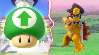 What If Bowser Collects the Super Jump Power-Up in Super Mario Odyssey?