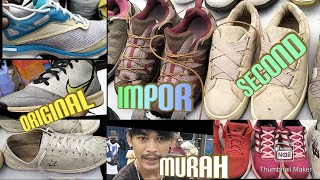 🟠 Original❗Sepatu Impor  Murah dan Masih Mulus.Pasar Loak Jatinegara@SautTCh