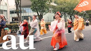 This video will make you want to dance] au | Harajuku Omotesando Genki Festival Super Yosakoi | 2023