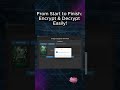 Full GUI Demo 🖥️ | Image Encryption App (Python + AES)