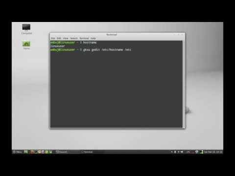 How to Change the Hostname in Linux Mint or Ubuntu How to Change the Hostname in Linux Mint or Ubuntu