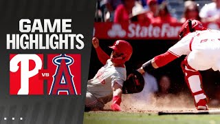 Phillies vs. Angels Game Highlights (5/1/24) | MLB Highlights