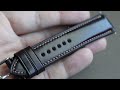 color 8 horween genuine shell cordovan leather custom watch strap padded design