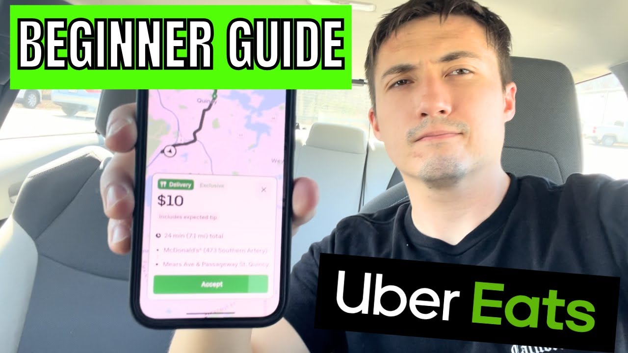 Uber Eats Driver Beginner Guide Step By Step Youtube