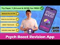 New Psych Boost Flashcard App! iOS & Android : Try Paper 1 for Free!