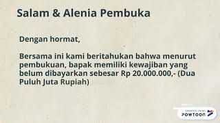 Contoh Surat Tagihan