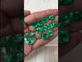 Lab Certified and Large Natural Colombian emeralds on hand for sale