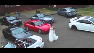 Christina + Ricky Same Day Edit Car Wedding Video