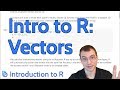 Introduction to R: Vectors