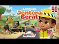 KOMPILASI JENTERA BERAT 90 MINIT | Dari Pengasas Omar & Hana| Lagu Kanak-kanak Little Ammar Durioo+