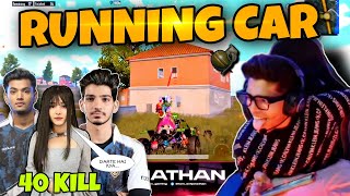 JONATHAN'S RUNNING CAR ADVENTURES😂 | OP GRENADE | with ZGOD | CUTE HARSHITA | KIKI | 40KILL | MNS