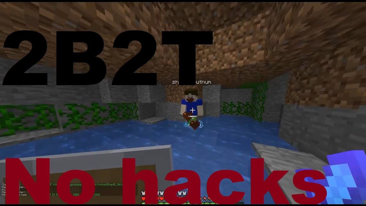 [2b2t] No Hacks Temp Map Noob Destruction - YouTube