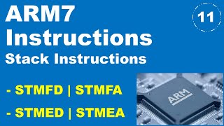 ARM Instruction Set - Stack Instructions STMFD, STMFA , STMED, STMEA