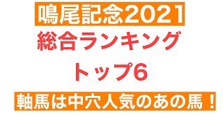 【競馬】鳴尾記念2021 総合ランキングトップ6 軸馬は中穴人気のあの馬！