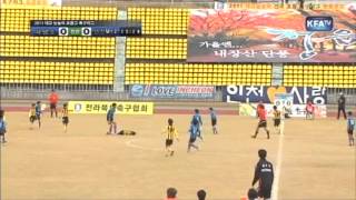 [대교눈높이초등리그] 10월 22일 여수미평초 vs 인천Utd-12 전반전