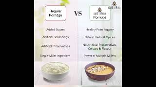 Regular Porridge Vs Wise Mama Porridge