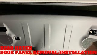 Toyota 4Runner Rear Hatch Door Removal/Installation | HOW TO