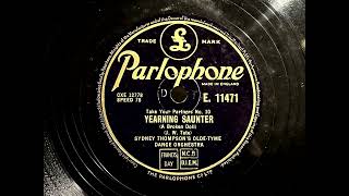 1950 SYDNEY THOMSON'S OLDE-TYME DANCE ORCHESTRA - Yearning Saunter PARLOPHONE 12\