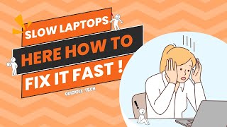 Top Tips to Speed Up Your Laptop – Quick and Easy Solutions! | Quickfix Tech | why your PC is slow