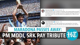 Diego Maradona passes away: PM Modi, Shah Rukh Khan, others pay tribute