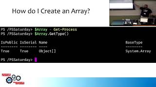 PSS: PowerShell 101 Arrays with Wes Carroll
