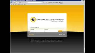 Veritas eDiscovery Platform 8.0 Active Directory Discovery Demo