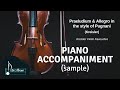 Praeludium & Allegro In The Style Of Pugnani (Kreisler) - Piano Accompaniment (sample)