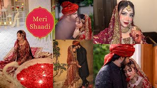 My Baraat Vlog 💍👰🏻‍♀️| Outdoor Shoot at Suno chanda house 🏠 | Rasams | Ruksati 🥺