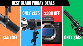 AMAZING Black Friday Deals for Content Creators & Filmmakers! HUGE DEALS