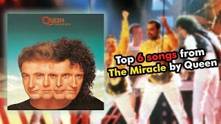 Queen's Top 6 SONGS from “ The Miracle ” album! #shorts #queen